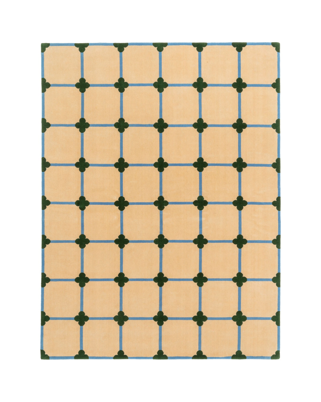 cc-tapis Chateau Orlando Collection Flower Grid rug designed by Luke Edward Hall