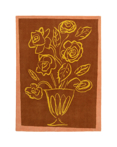 cc-tapis Chateau Orlando Collection Summer Roses rug designed by Luke Edward Hall