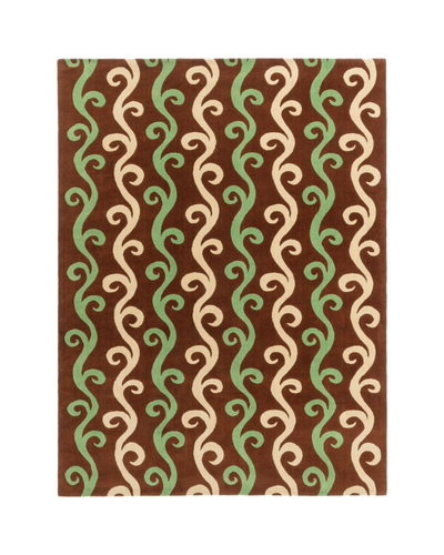 cc-tapis Chateau Orlando Collection Wiggle Stripe rug designed by Luke Edward Hall